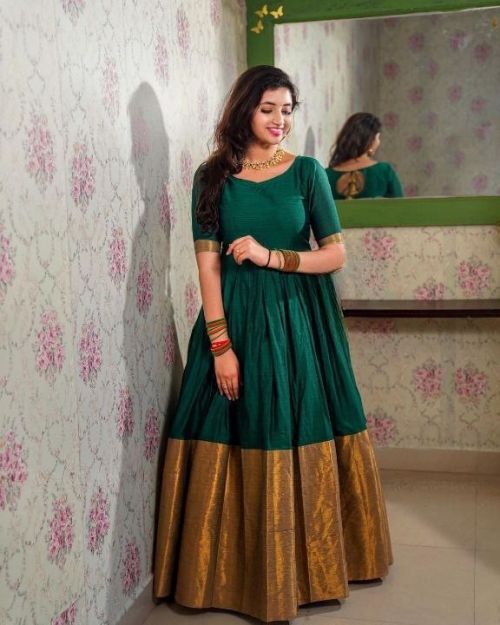 Long Anarkali Suits – South India Fashion