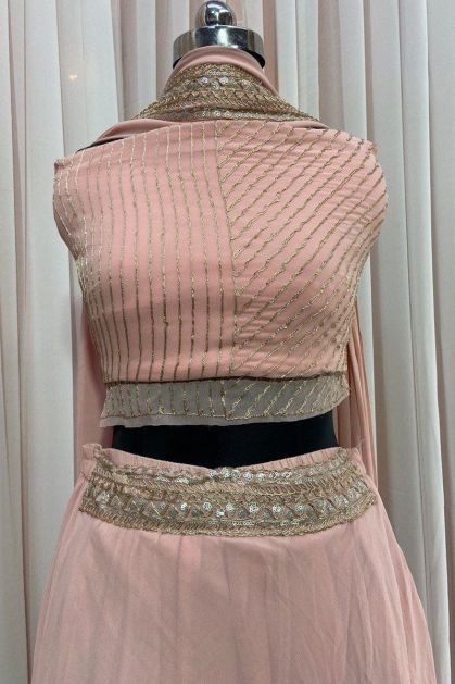 plain lehenga choli with heavy dupatta – Joshindia