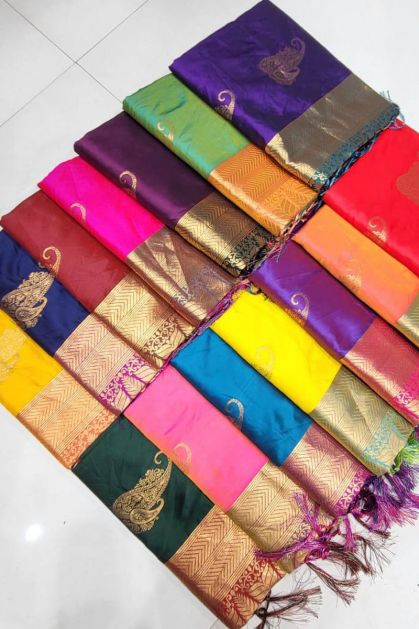 Charming Firozi Soft Banarasi Silk Saree With Attractive Blouse Piece –  LajreeDesigner