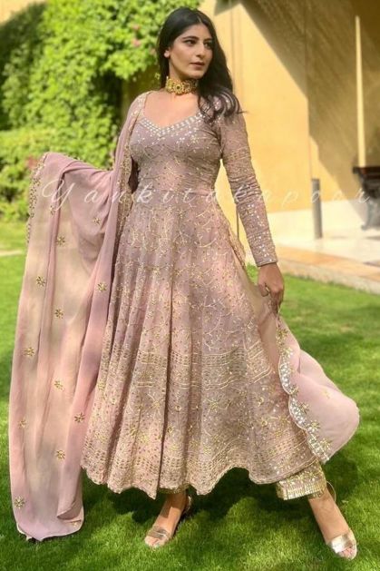 Latest Yankita Kapoor Gown Dress Design For Wedding 2023
